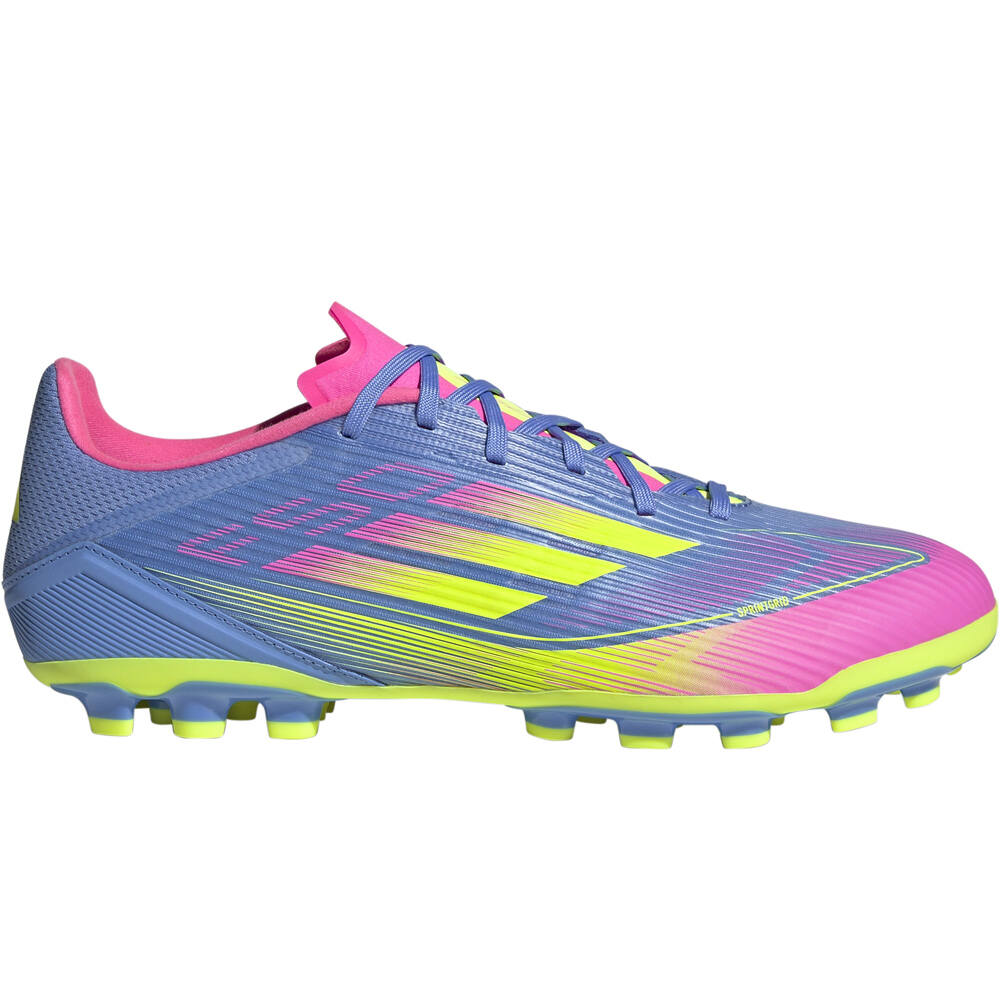 adidas botas de futbol cesped artificial F50 LEAGUE 2G/3G AG AZAM lateral exterior