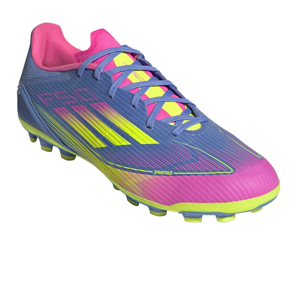 adidas botas de futbol cesped artificial F50 LEAGUE 2G/3G AG AZAM lateral interior