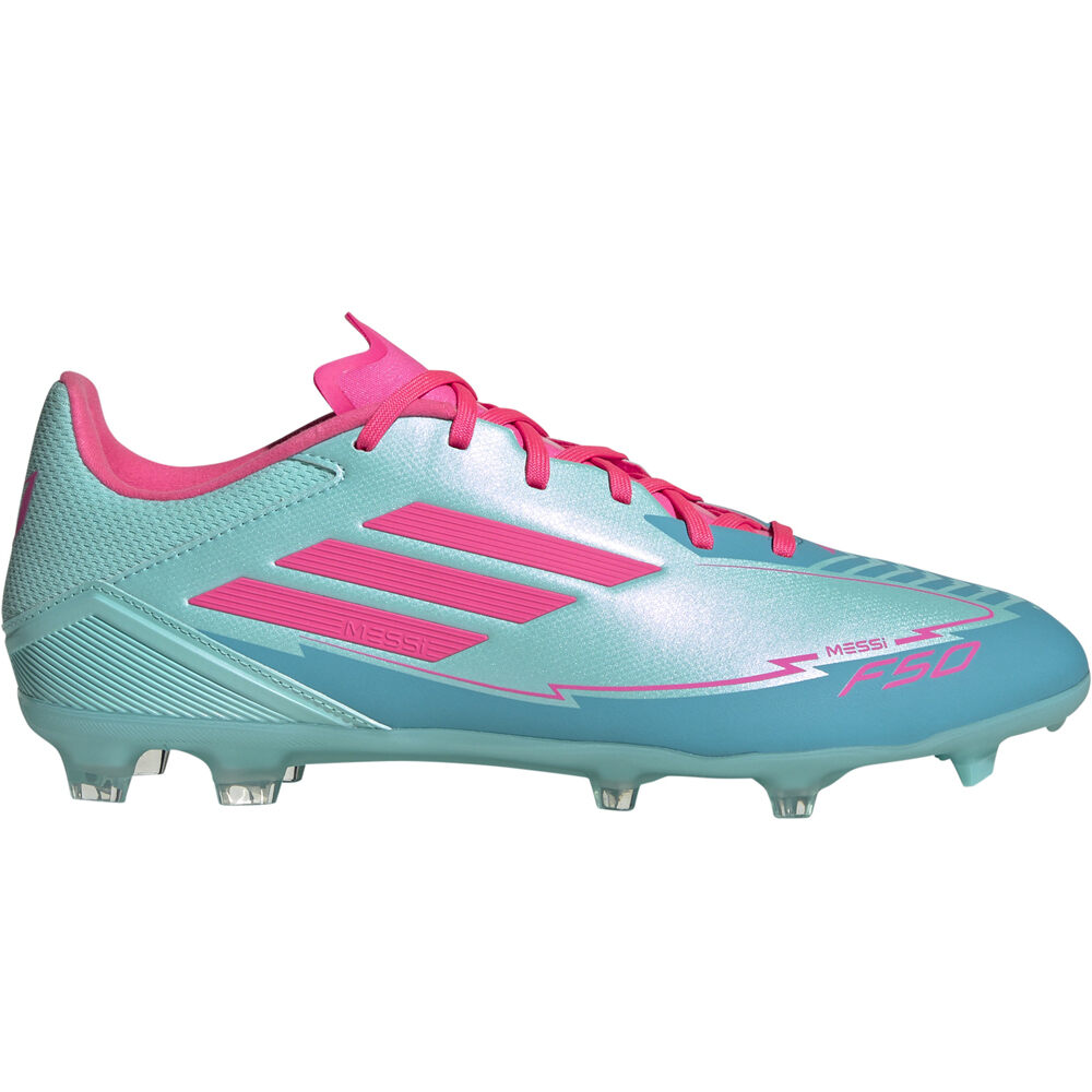 adidas botas de futbol cesped artificial F50 LEAGUE FG/MG MESSI CERS lateral exterior