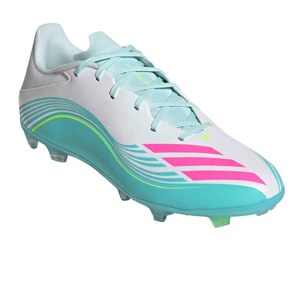 adidas botas de futbol cesped artificial F50 LEAGUE FG/MG MESSI VEBLRS lateral interior