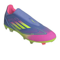 adidas botas de futbol cesped artificial F50 LEAGUE LL FG/MG AZAM lateral interior