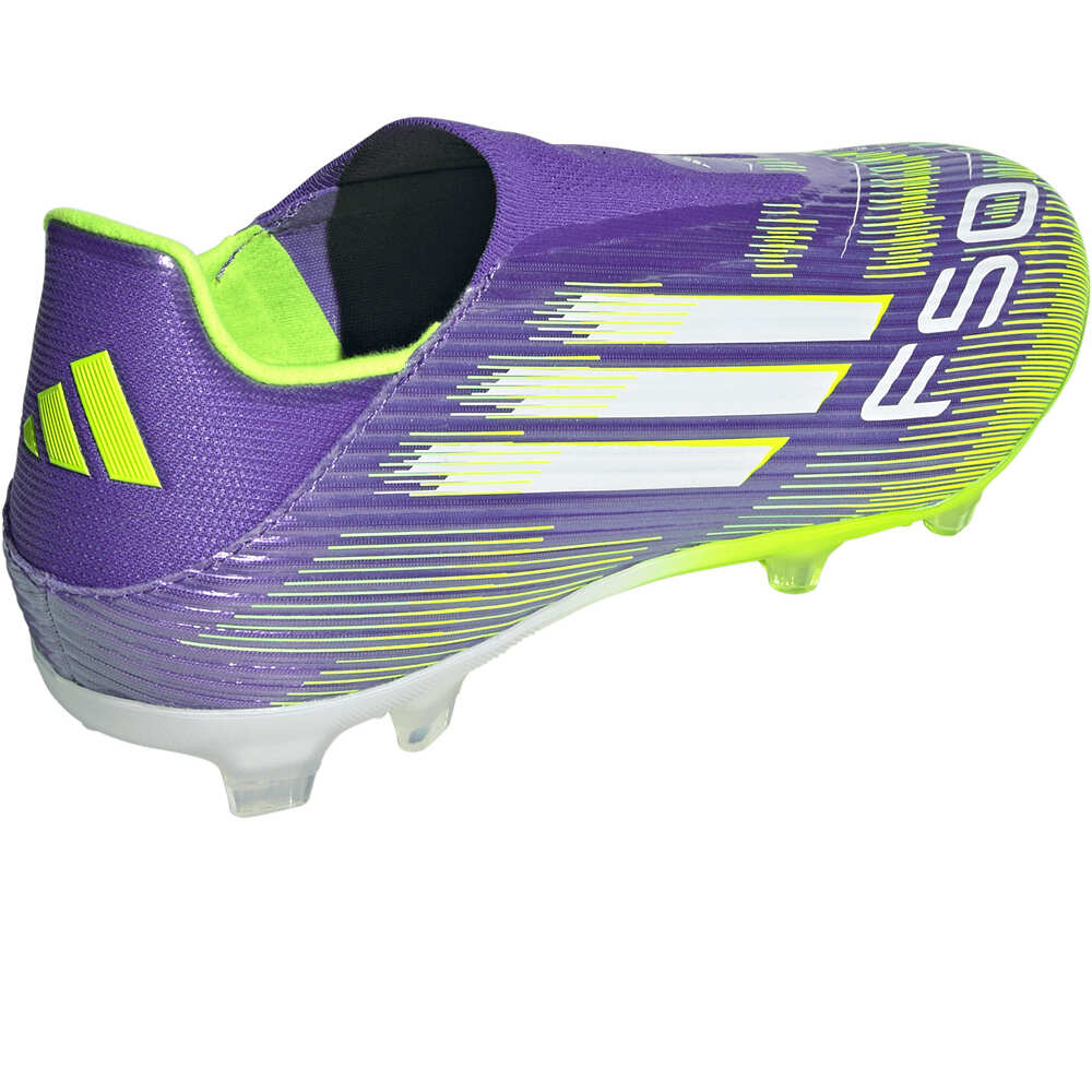 adidas botas de futbol cesped artificial F50 LEAGUE LL FG/MG MOAM vista trasera