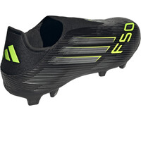 adidas botas de futbol cesped artificial F50 LEAGUE LL FG/MG NE vista trasera