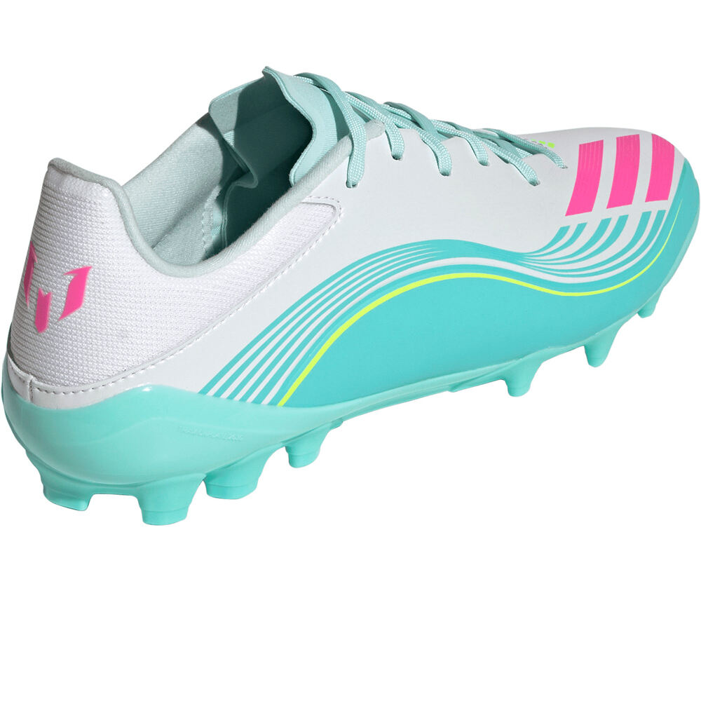 adidas botas de futbol cesped artificial F50 MESSI LEAGUE AG vista trasera