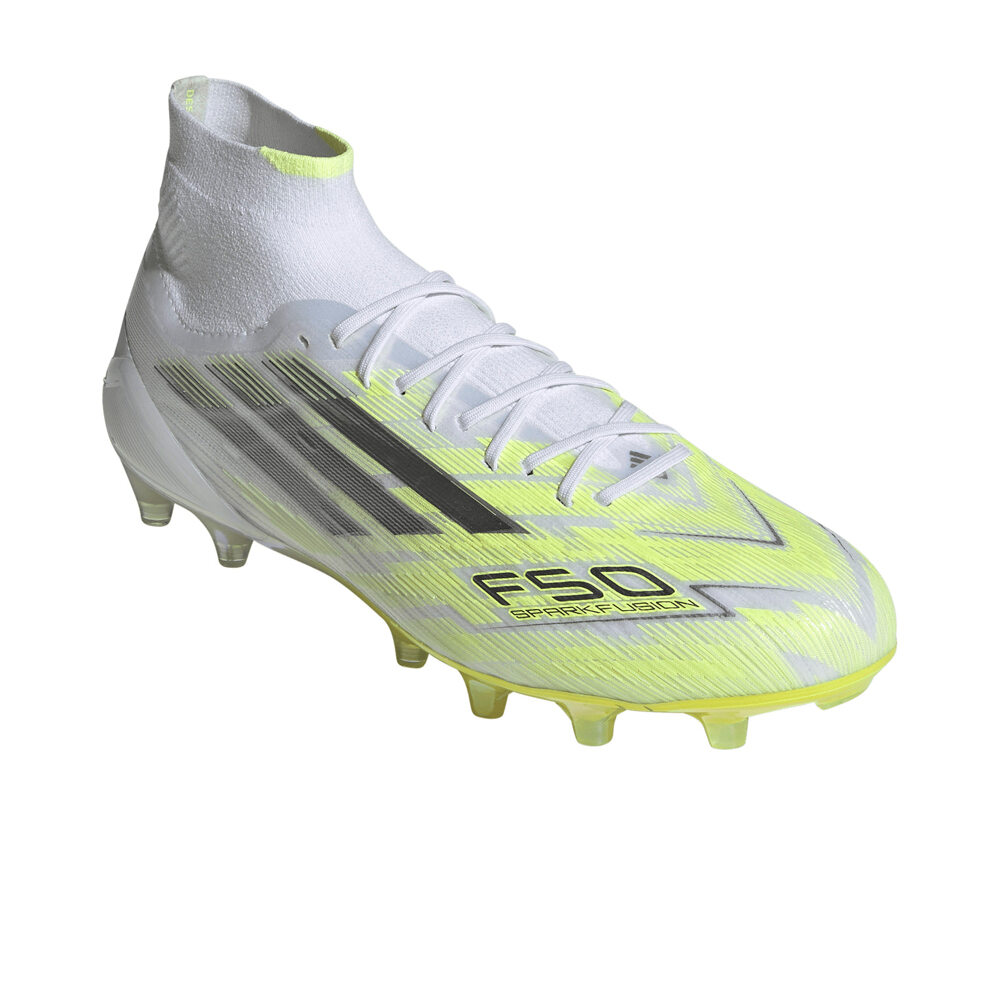 adidas botas de futbol cesped artificial F50 SPARKFUSION ELITE FG/AG lateral interior