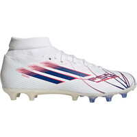 adidas botas de futbol cesped artificial F50 SPARKFUSION LEAGUE MID CUT FG lateral exterior