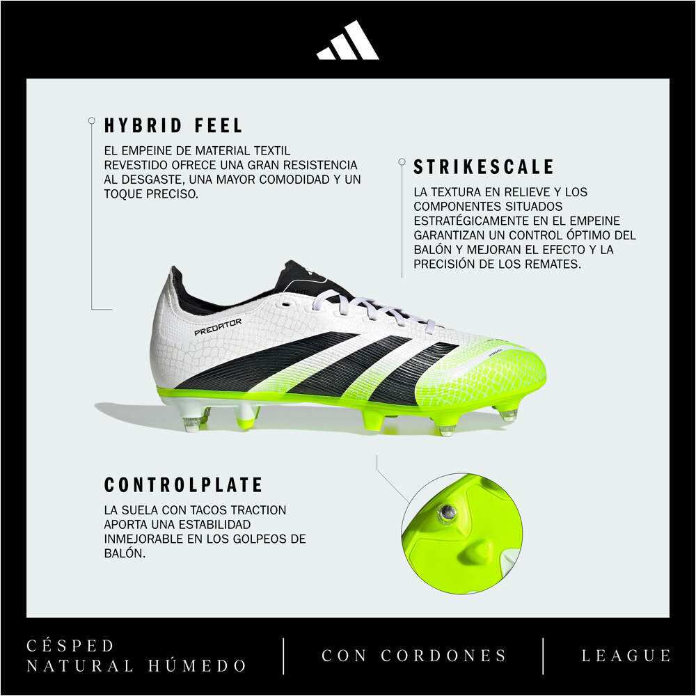 adidas botas de futbol cesped natural PREDATOR LEAGUE 06