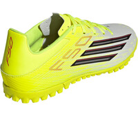 adidas botas de futbol multitaco y terreno duro DE FTBOL F50 CLUB TURF vista trasera