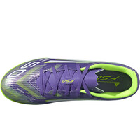 adidas botas de futbol multitaco y terreno duro F50 CLUB TURF vista superior