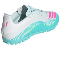 adidas botas de futbol multitaco y terreno duro F50 MESSI CLUB TURF vista trasera