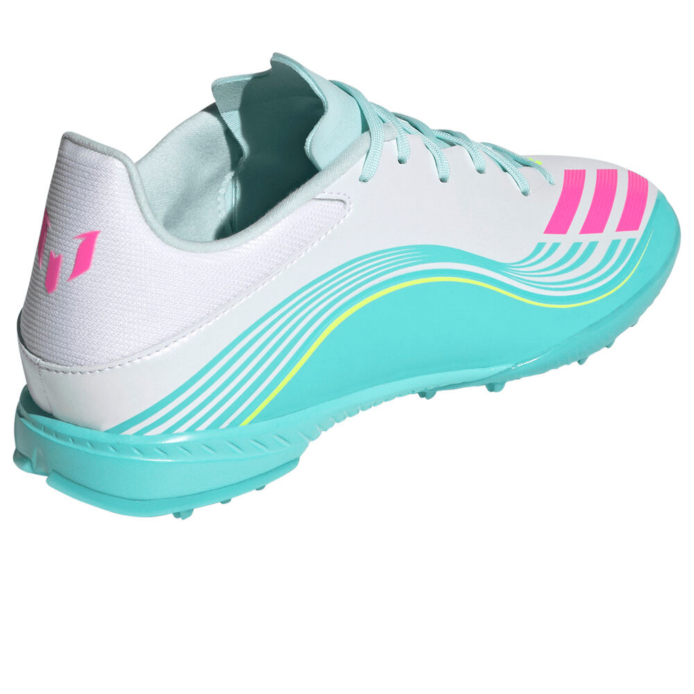 adidas botas de futbol multitaco y terreno duro F50 MESSI LEAGUE TURF vista trasera