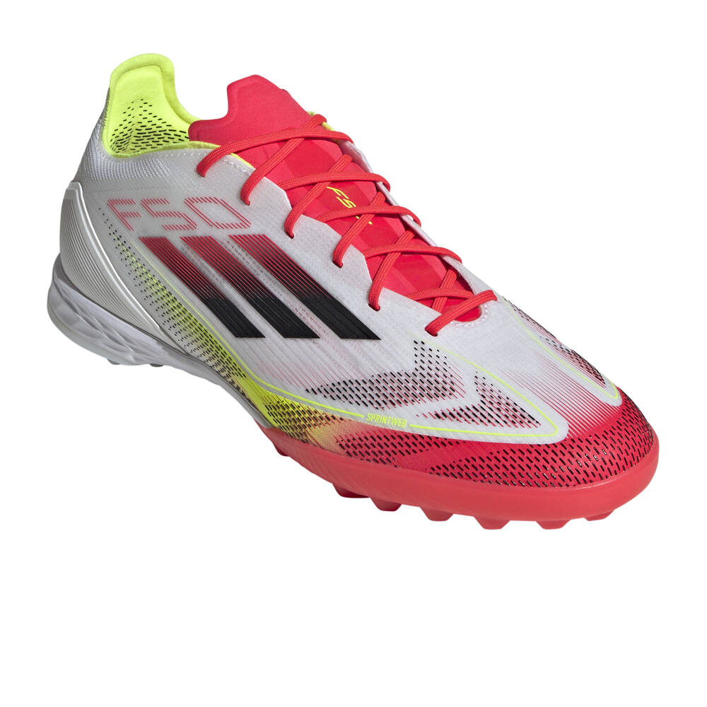 adidas botas de futbol multitaco y terreno duro F50 PRO TF lateral interior