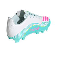 adidas botas de futbol niño cesped artificial F50 CLUB FG J MESSI VEBLRS vista trasera