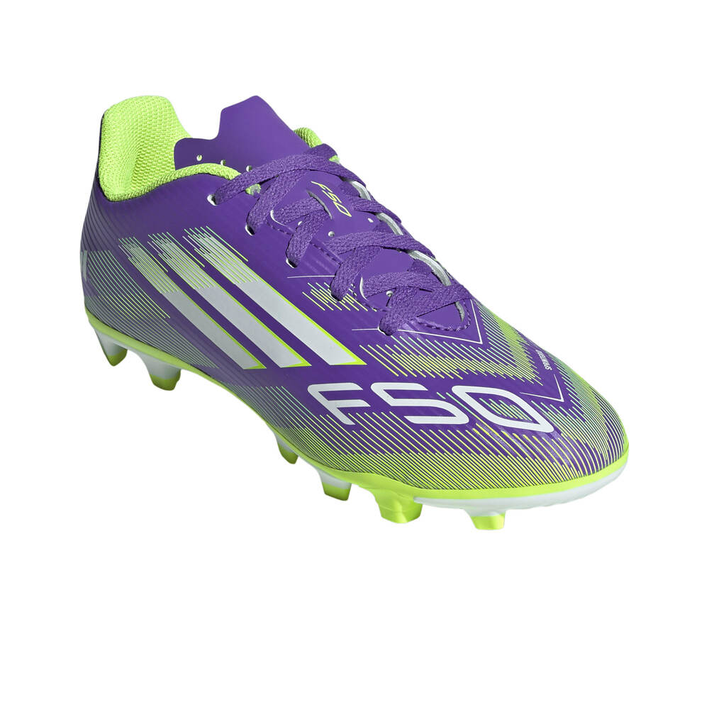 adidas botas de futbol niño cesped artificial F50 CLUB lateral interior