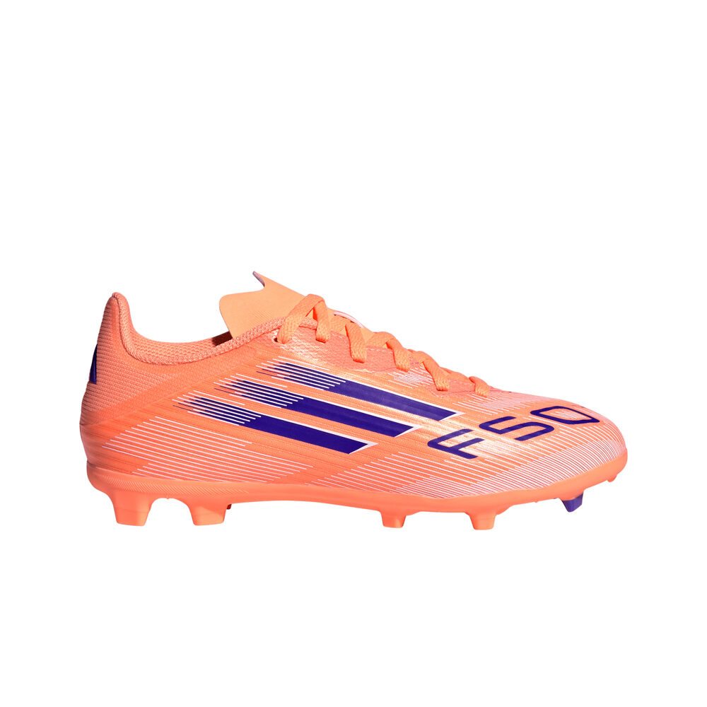 adidas botas de futbol niño cesped artificial F50 LEAGUE FG/MG J lateral exterior