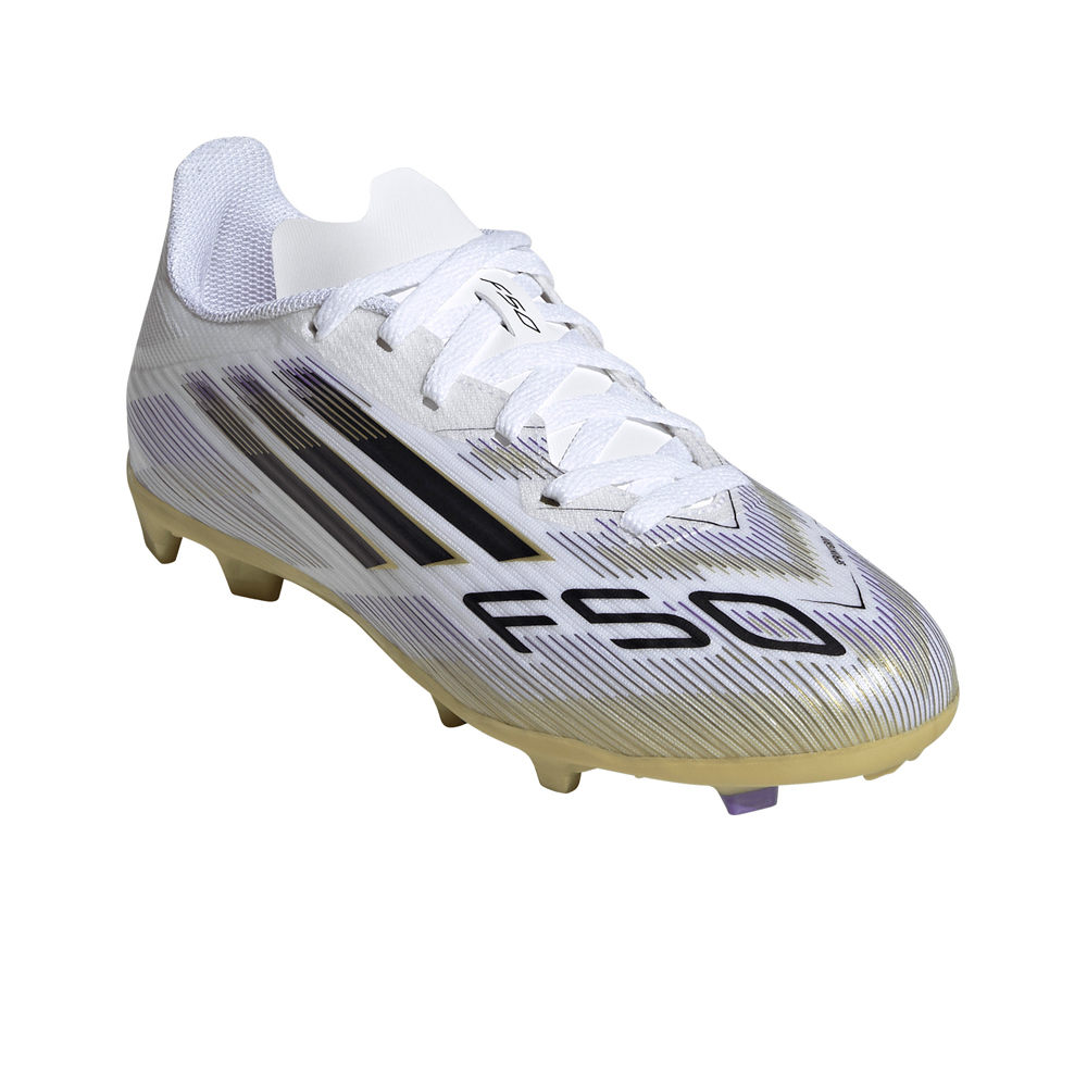 adidas botas de futbol niño cesped artificial F50 LEAGUE FG/MG J lateral interior