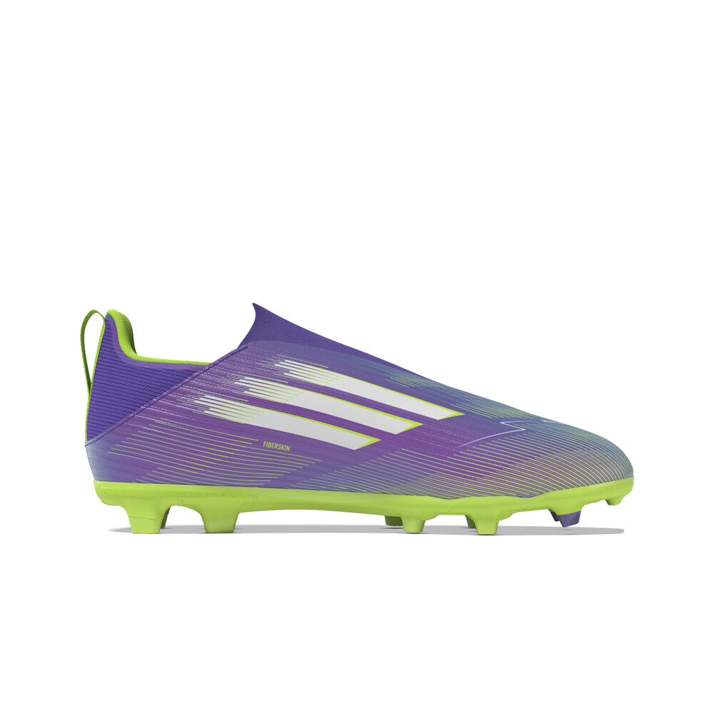 adidas botas de futbol niño cesped artificial F50 LEAGUE LL FG/MG J MOAM lateral exterior