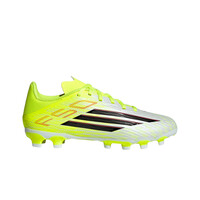 adidas botas de futbol niño cesped artificial F50 LEAGUE MG J AMBL lateral exterior