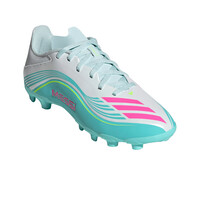 adidas botas de futbol niño cesped artificial F50 LEAGUE MG J MESSI VEBLRS lateral interior