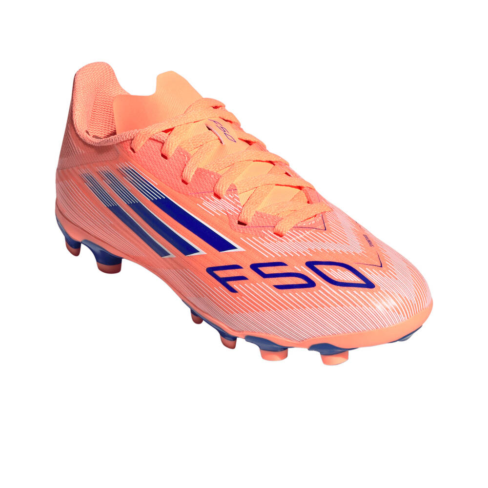 adidas botas de futbol niño cesped artificial F50 LEAGUE MG JR NAAZ lateral interior
