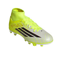 adidas botas de futbol niño cesped artificial F50 LEAGUE SOCK FG J AMBL lateral interior