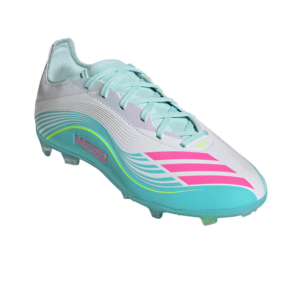 adidas botas de futbol niño cesped artificial F50 MESSI ELITE FG J lateral interior