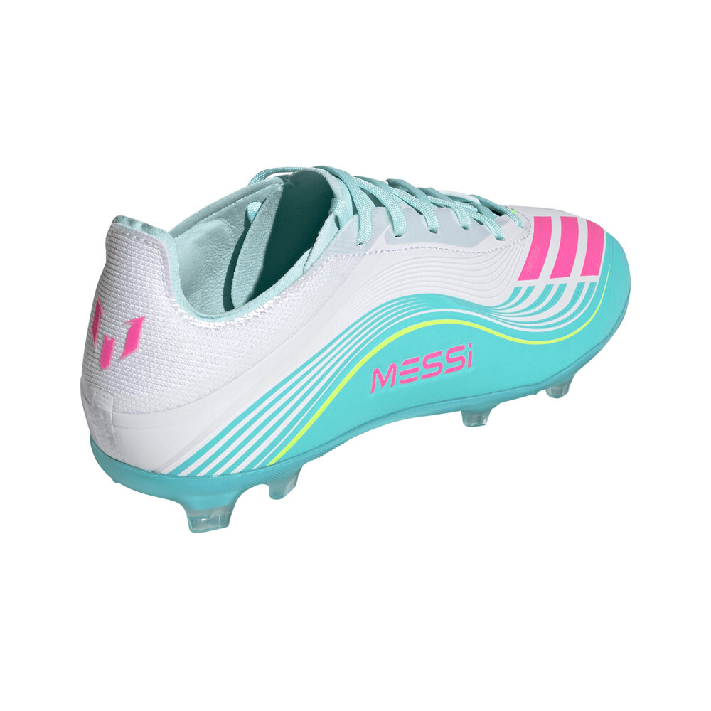 adidas botas de futbol niño cesped artificial F50 MESSI ELITE FG J vista trasera