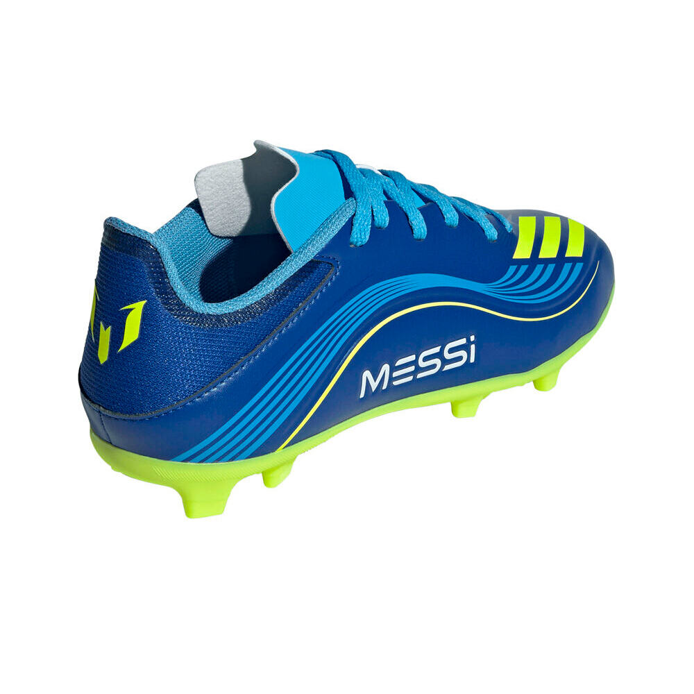adidas botas de futbol niño cesped artificial F50 MESSI LEAGUE FG/MG JR MNAM vista trasera