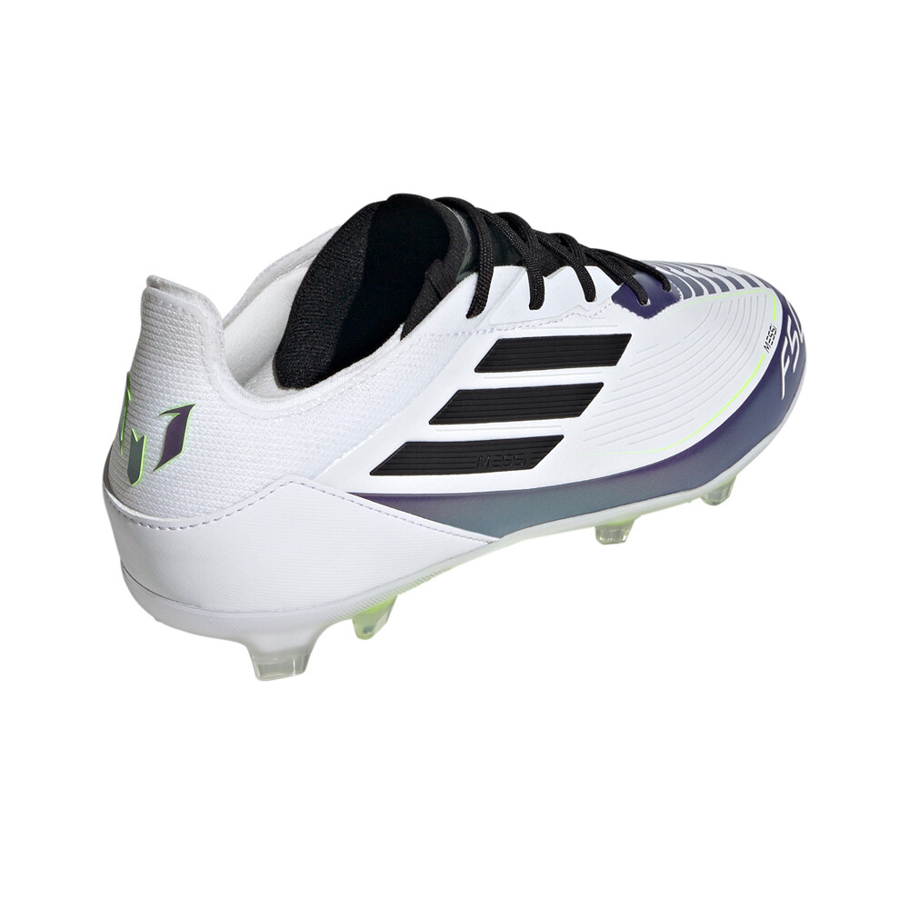 adidas botas de futbol niño cesped artificial F50 MESSI PRO FG JR BLMO vista trasera