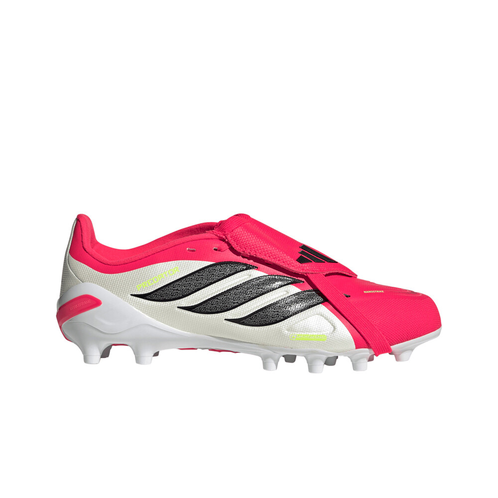 adidas botas de futbol niño cesped artificial PREDATOR LEAGUE FT AG J ROBL lateral exterior