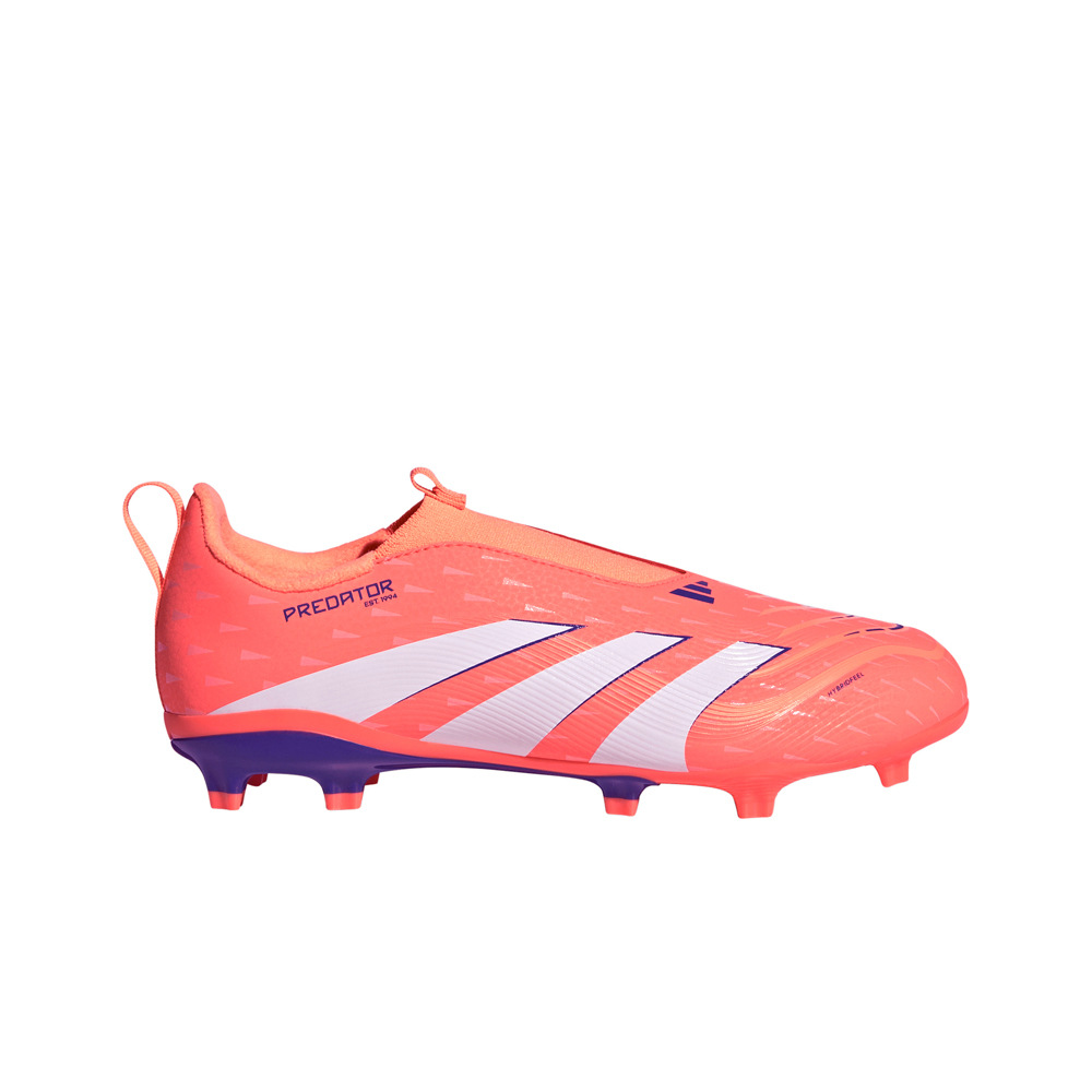 adidas botas de futbol niño cesped artificial PREDATOR LEAGUE LACELESS lateral exterior