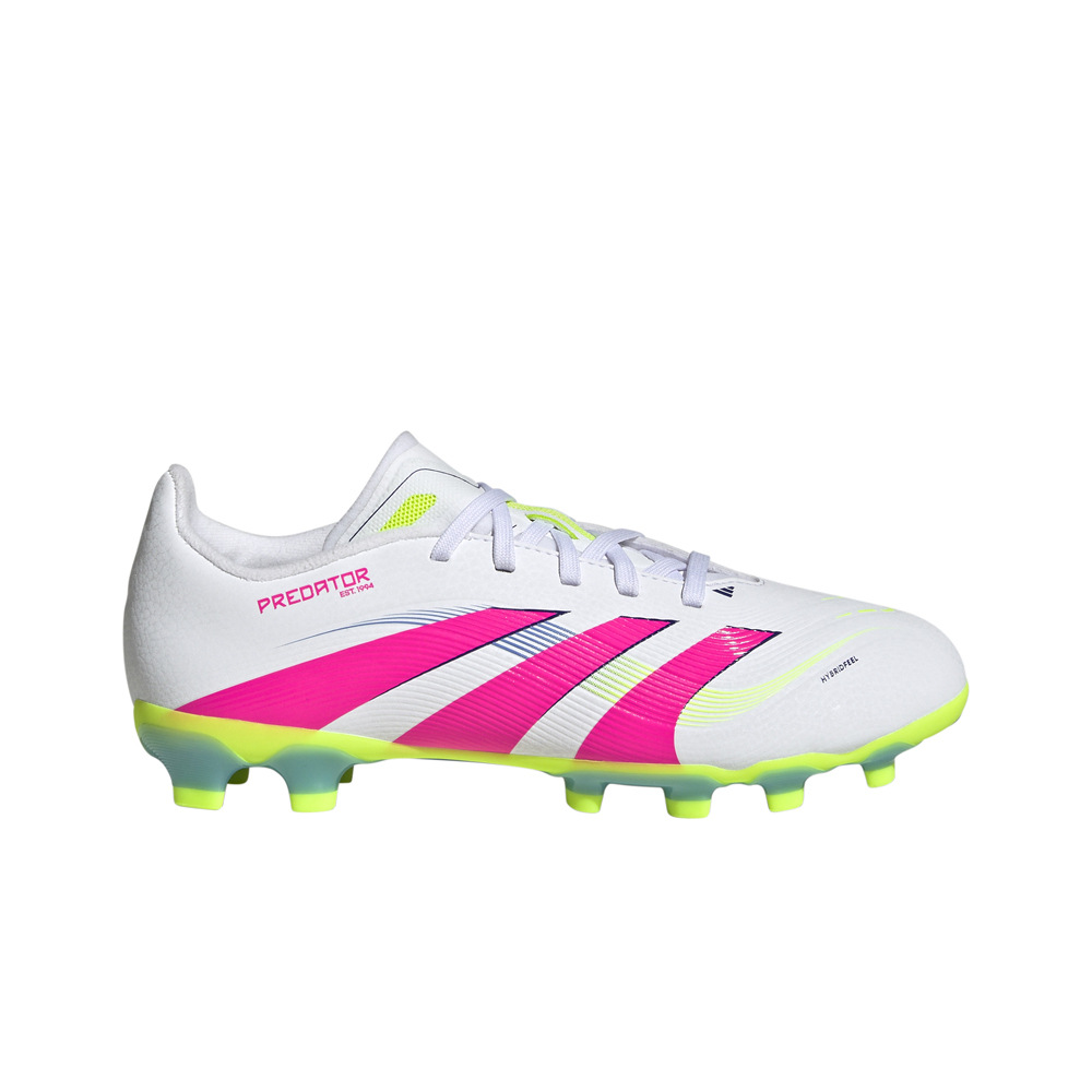 adidas botas de futbol niño cesped artificial PREDATOR LEAGUE MG J BLRS lateral exterior