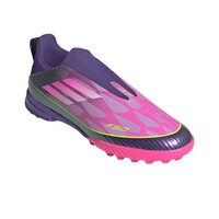 adidas botas de futbol niño multitaco y terreno duro F50 LAMINE LEAGUE TF JR MOBL lateral interior