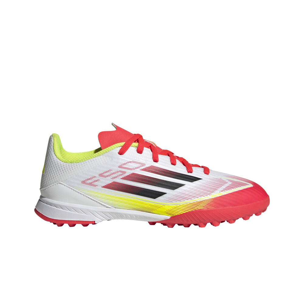 adidas botas de futbol niño multitaco y terreno duro F50 LEAGUE TF J lateral exterior