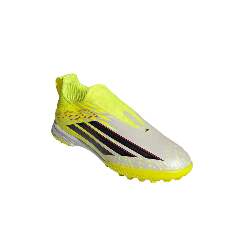 adidas botas de futbol niño multitaco y terreno duro F50 LEAGUE TURF lateral interior