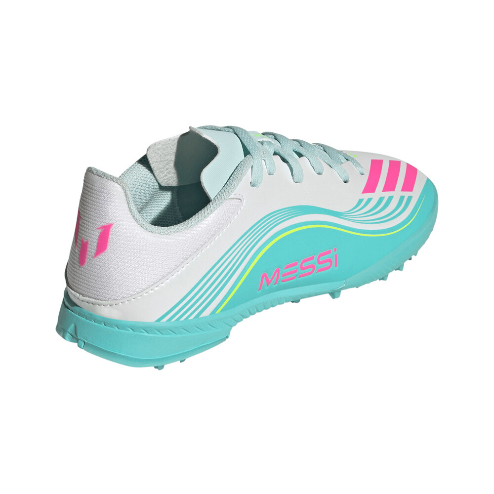adidas botas de futbol niño multitaco y terreno duro F50 MESSI LEAGUE PARA TURF vista trasera