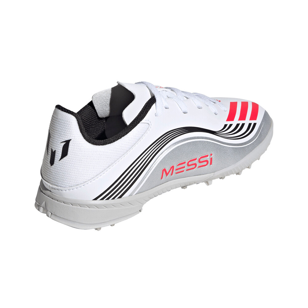 adidas botas de futbol niño multitaco y terreno duro F50 MESSI LEAGUE TF JR BLRO vista trasera
