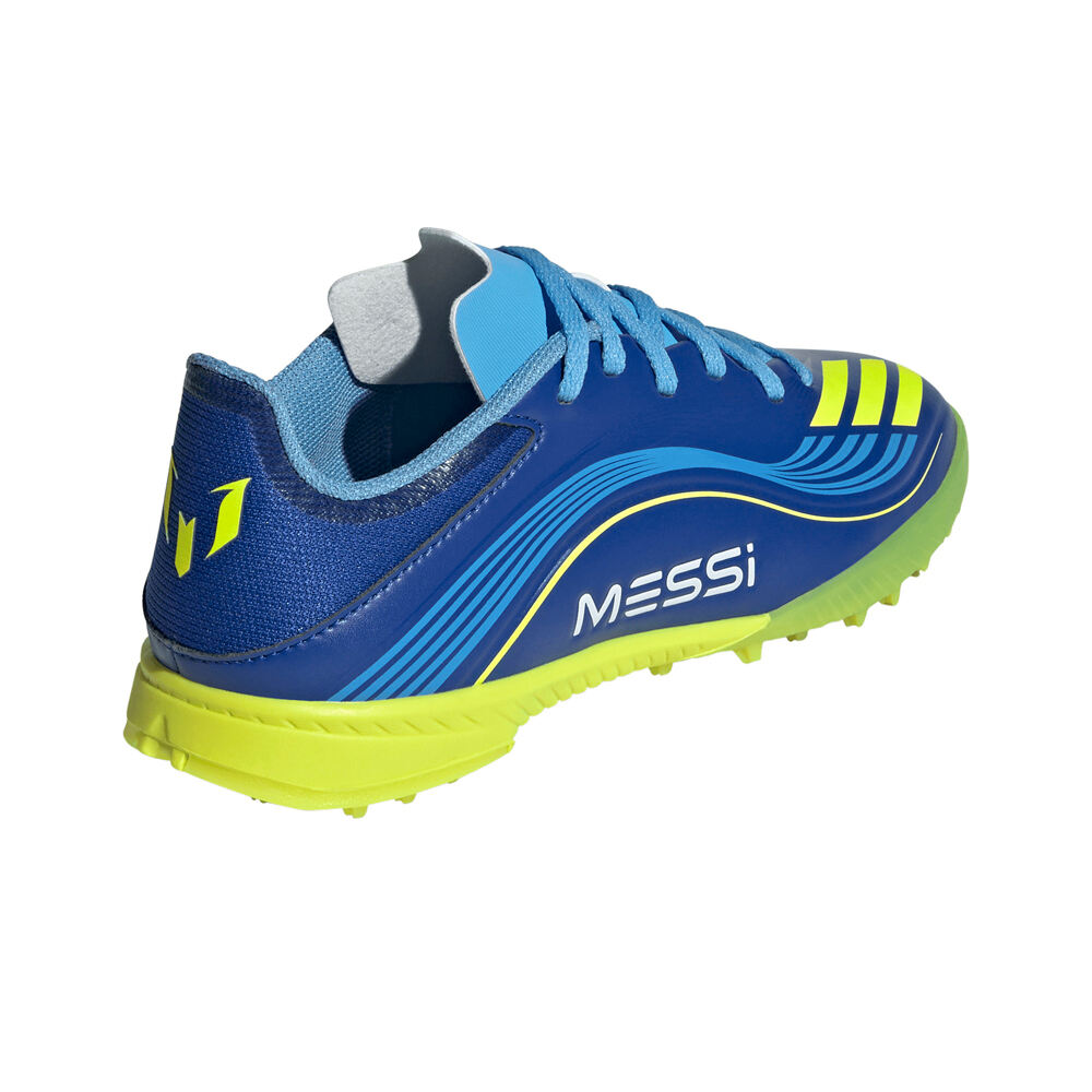 adidas botas de futbol niño multitaco y terreno duro F50 MESSI LEAGUE vista trasera