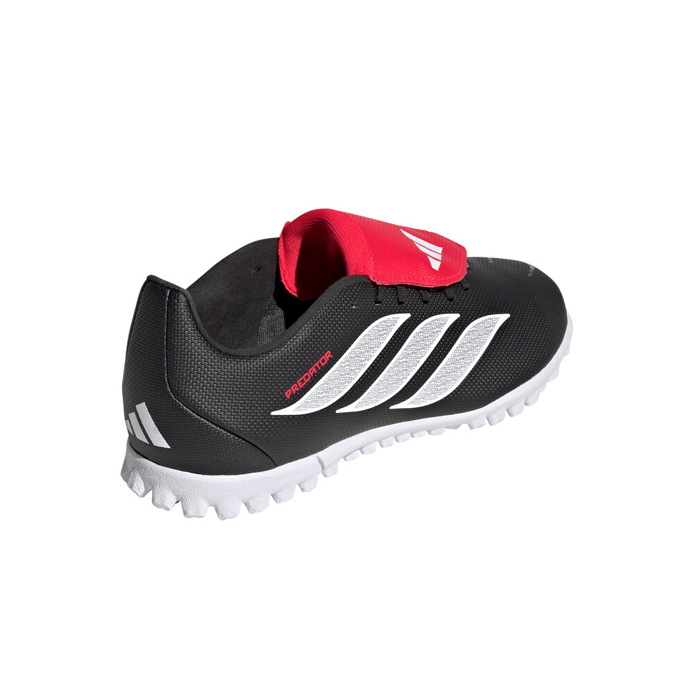 adidas botas de futbol niño multitaco y terreno duro PREDATOR CLUB FT TF JR NE vista trasera