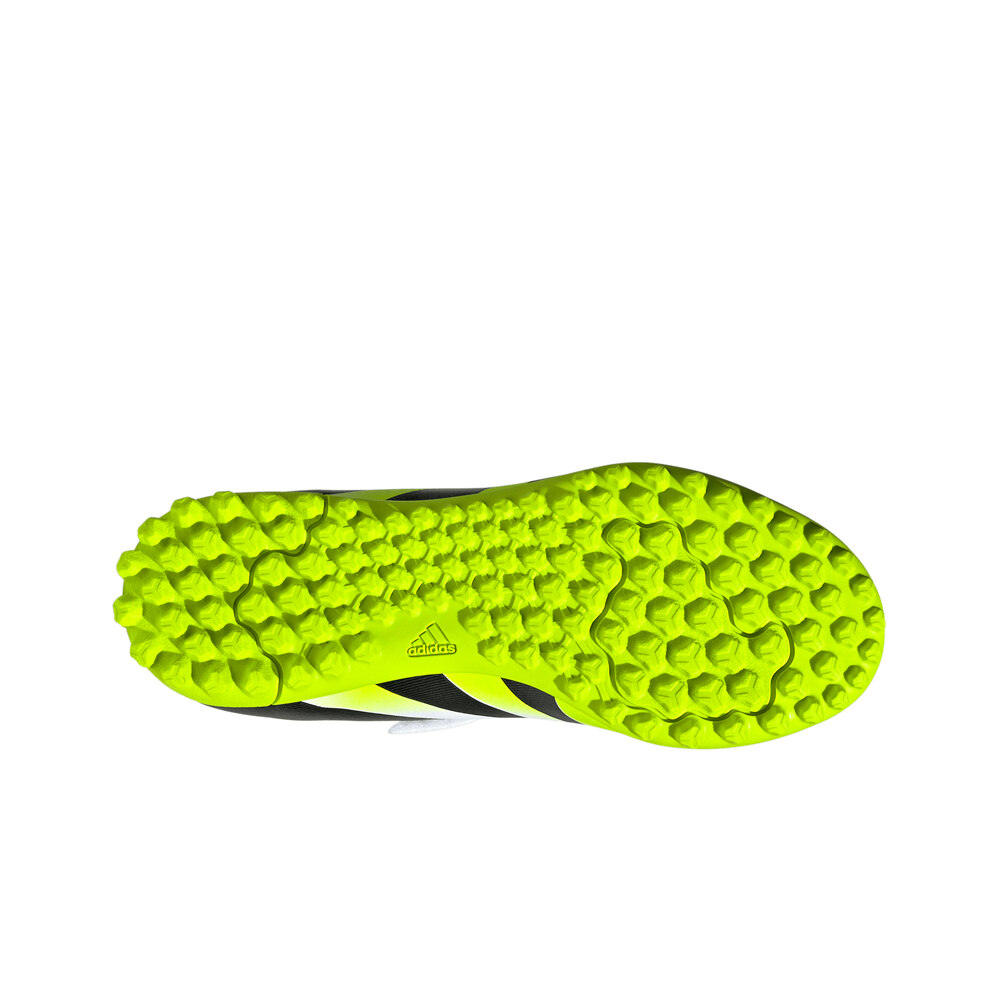 adidas botas de futbol niño multitaco y terreno duro PREDATOR CLUB HOOK-AND-LOOP TURF vista superior