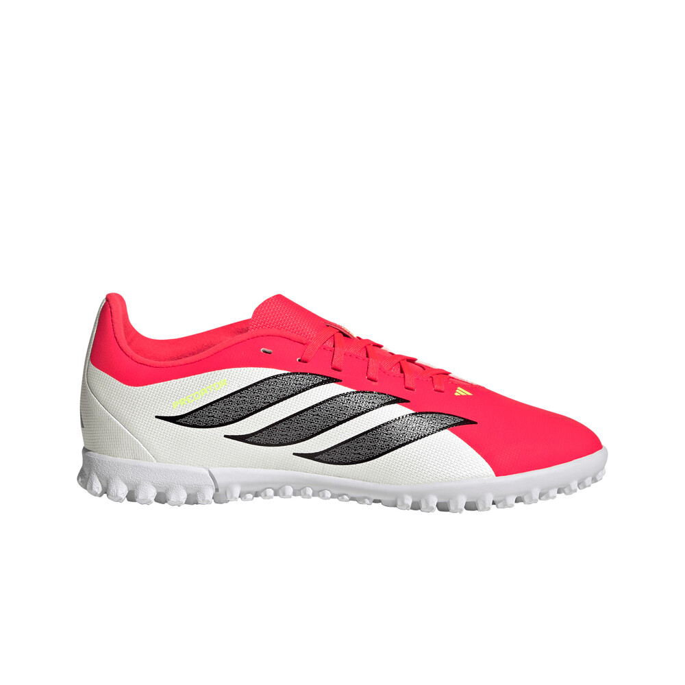 adidas botas de futbol niño multitaco y terreno duro PREDATOR CLUB TF J ROBL lateral exterior