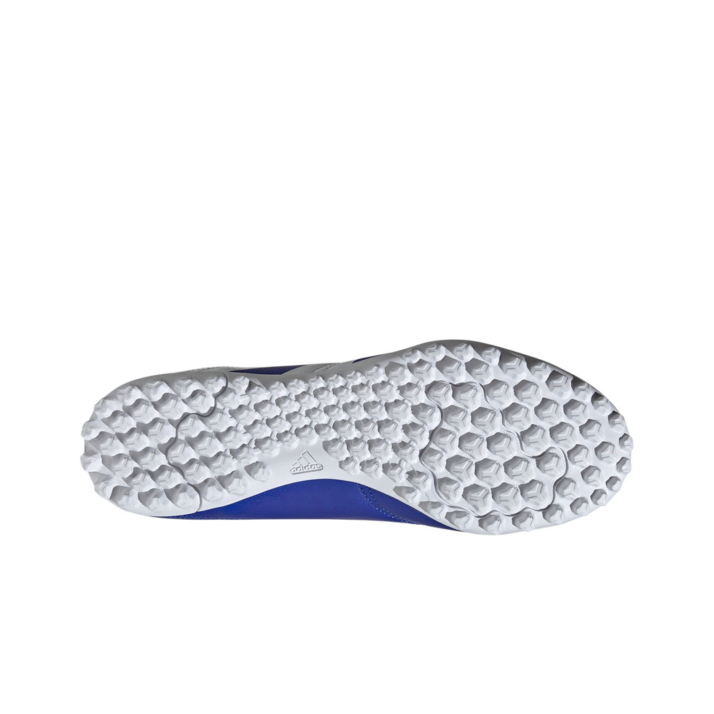 adidas botas de futbol niño multitaco y terreno duro PREDATOR CLUB TF JR AZBL vista superior