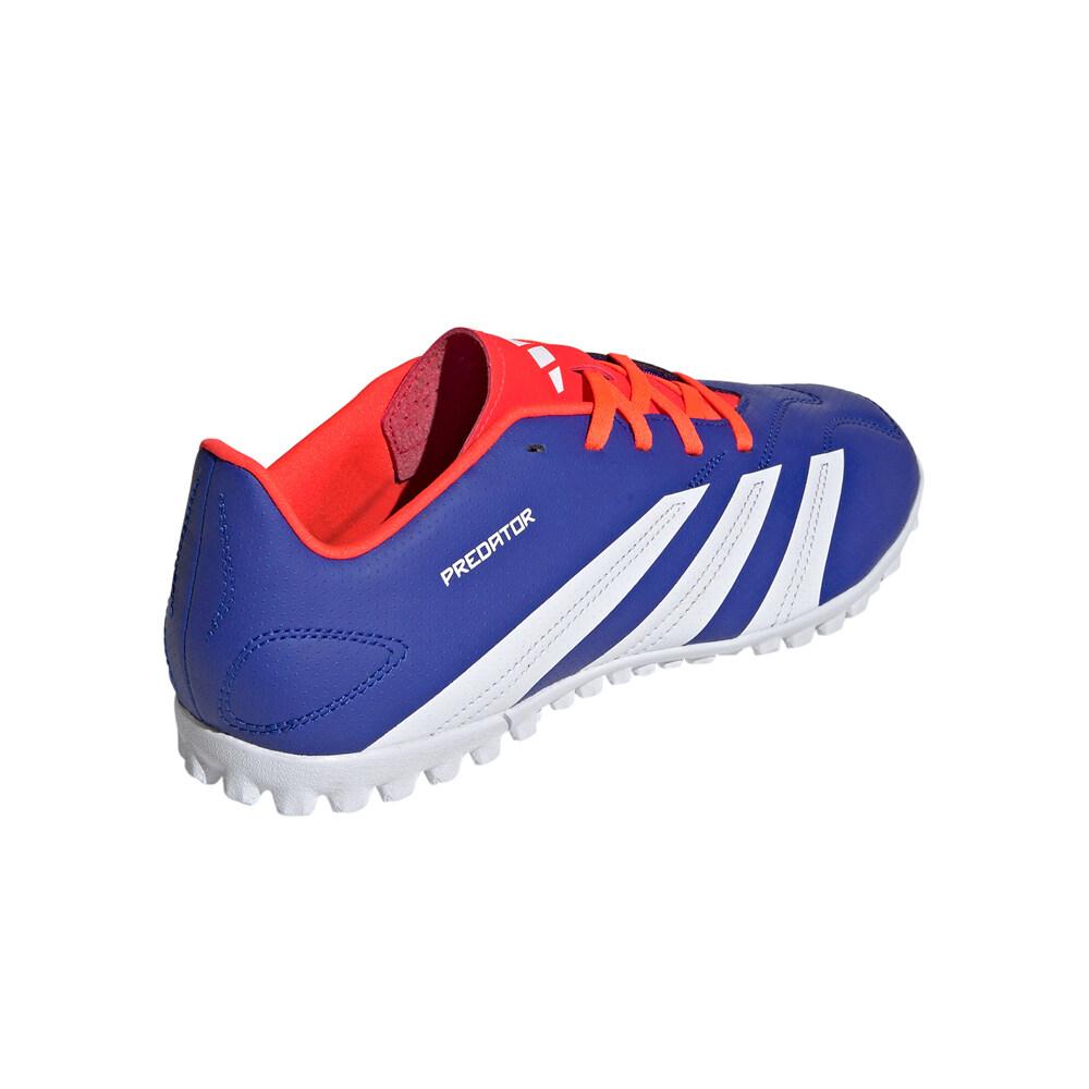 adidas botas de futbol niño multitaco y terreno duro PREDATOR CLUB TF JR AZBL vista trasera