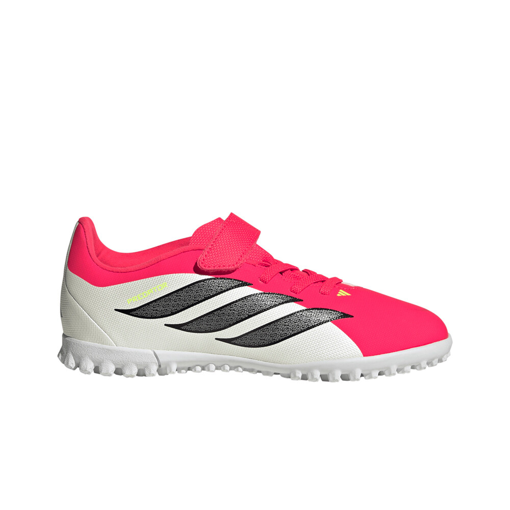 adidas botas de futbol niño multitaco y terreno duro PREDATOR CLUB TURF lateral exterior