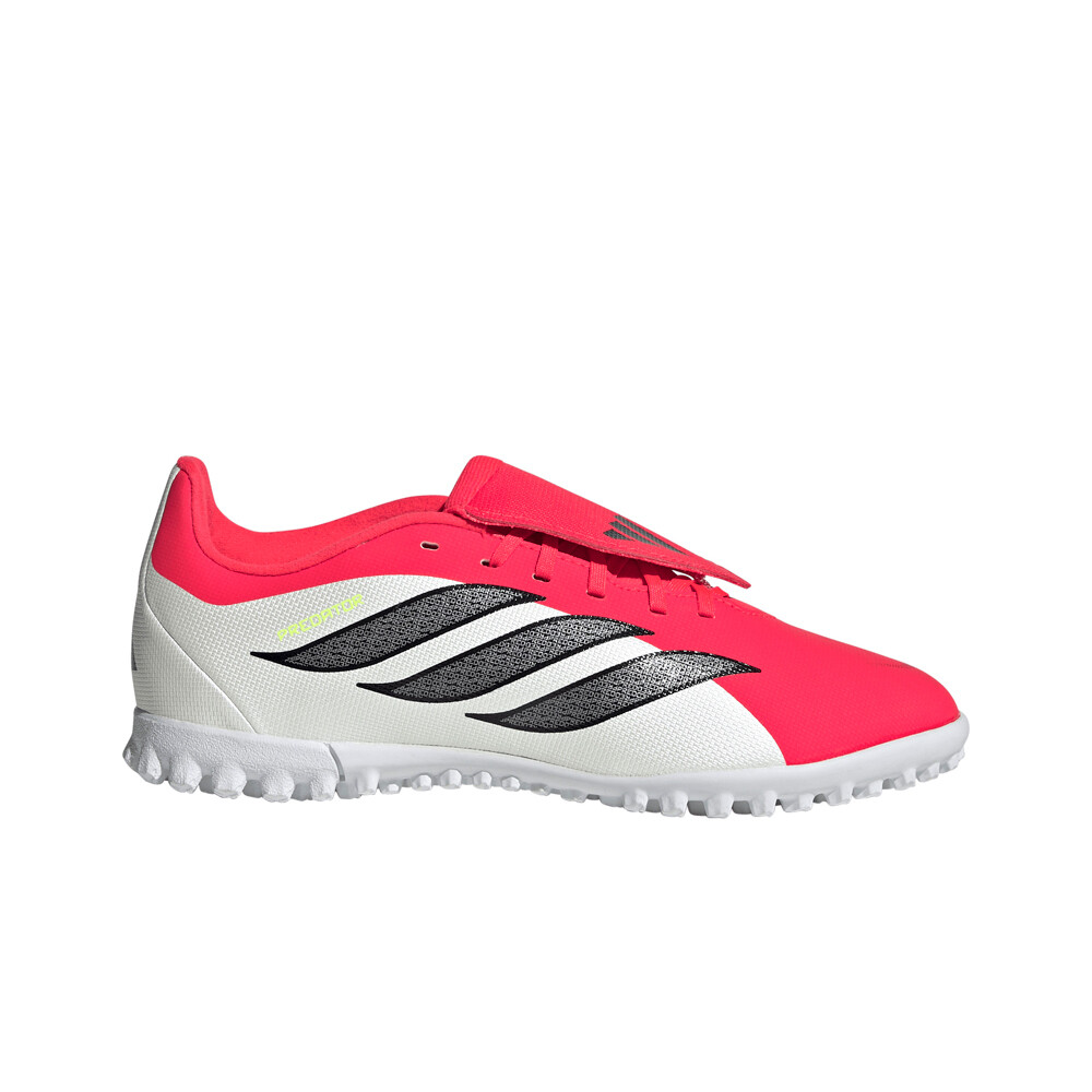 adidas botas de futbol niño multitaco y terreno duro PREDATOR CLUB TURF lateral exterior