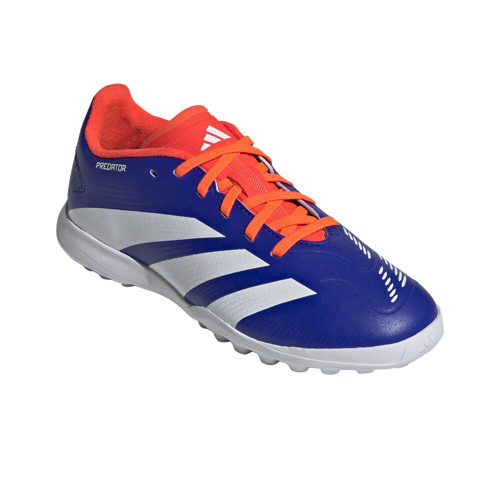 adidas botas de futbol niño multitaco y terreno duro PREDATOR LEAGUE TF JR AZBL lateral interior