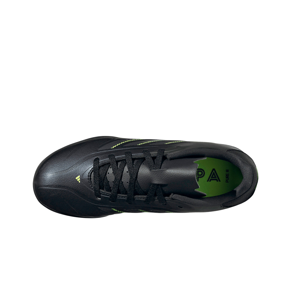 adidas botas fútbol sala niño COPA PURE CLUB IN JR NE vista superior