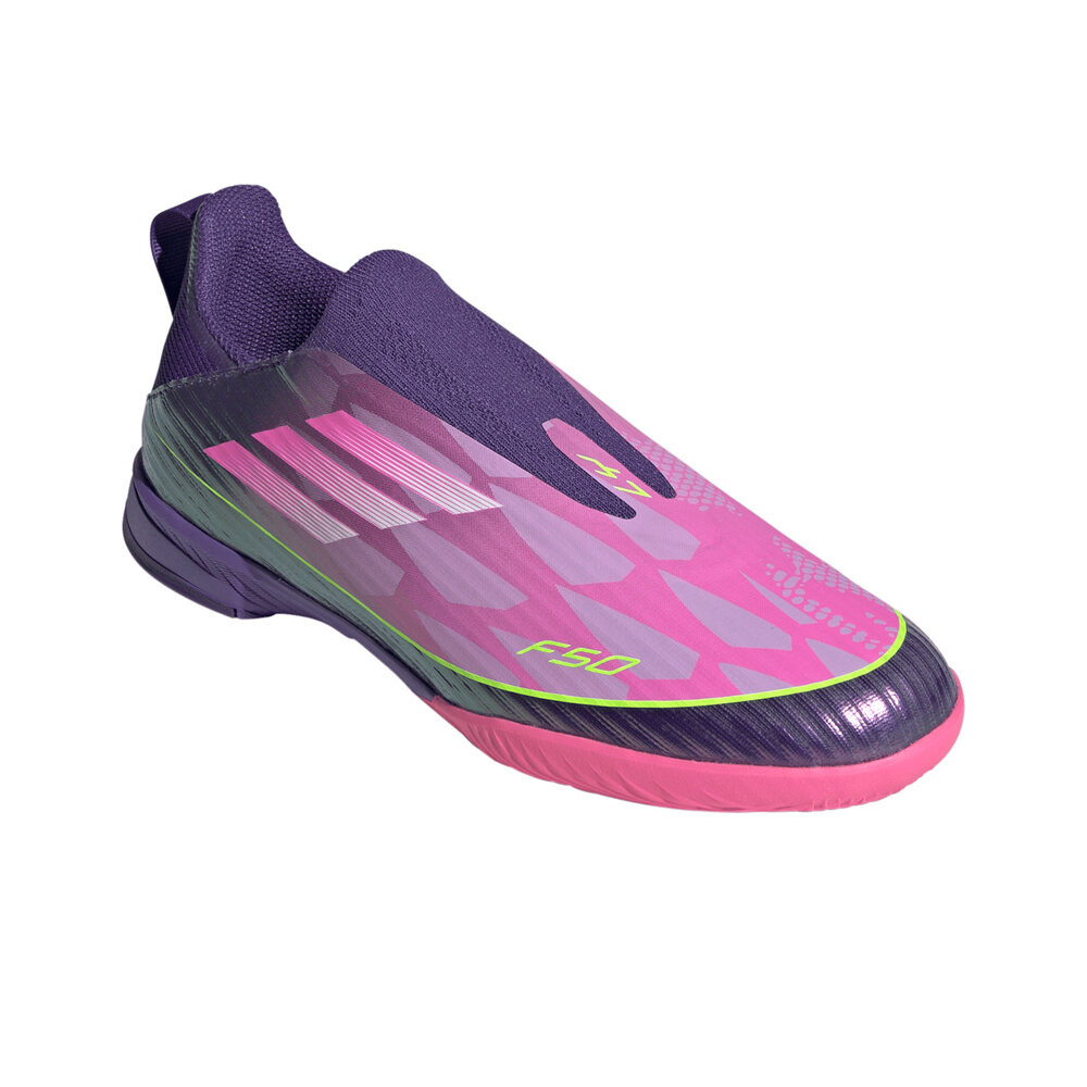 adidas botas fútbol sala niño F50 LAMINE LEAGUE IN JR MOBL lateral interior