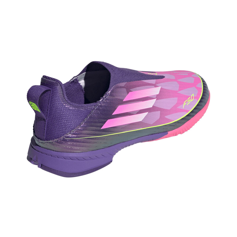 adidas botas fútbol sala niño F50 LAMINE LEAGUE IN JR MOBL vista trasera