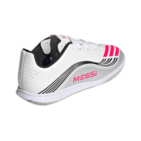 adidas botas fútbol sala niño F50 MESSI CLUB IN JR BLRO vista trasera